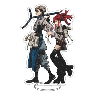 GACHIAKUTA Anime Hình Rudo Động Cơ Zanka Ri Yao Đồ Chơi Nhân Vật Người Phụ Nữ Cosplay Hành Động Đứng Hình Mô Hình Búp Bê Đồ Chơi Acrylic Quà Tặng