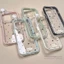 Ốp điện thoại mềm nơ đen đơn giản dễ thương cho iPhone 17 16 15 14 13 12 11 Pro Max