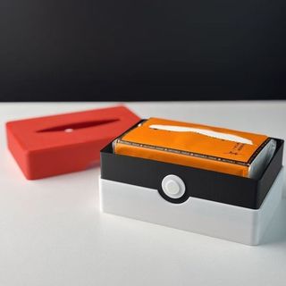 Hộp đựng khăn giấy hình quả bóng Pokémon Poke Hàng hóa hoạt hình Hộp giấy in 3D thời trang đơn giản hiện đại