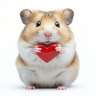 Móc khoá chuột Hamster đáng yêu