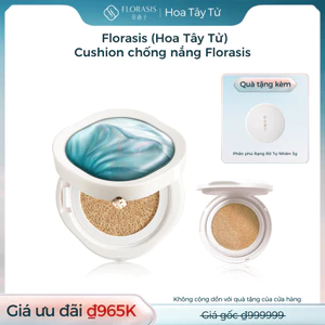 【Livestream】Florasis (Hoa Tây Tử)Cushion Chống Nắng Rạng rỡ tự nhiên 13g SPF50+ PA++++ Chống nắng, che khuyết điểm, lâu trôi không xuống tông