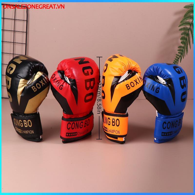 Ons Kids - Găng Tay Tập Luyện Da PU Thoáng Khí cho Trẻ Em, Phù Hợp với Muay Thai và Karate