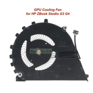HL Laptop CPU GPU Quạt Làm Mát Cho HP ZBook Studio G3 G4 Notebook Quạt Tản Nhiệt NS75C07-15C04 NS75C08-15C05 922945 840960-001