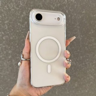 Ốp điện thoại cứng từ tính PC trong suốt cao sang trọng Tương thích với iPhone 17 16 15 14 13 12 11 Pro Max 17 AIR Ốp lưng