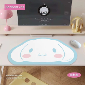 thảm trải bàn làm việc da sanrio chống nước miếng lót chuột cỡ lớn cinnamoroll kuromi melody quà tặng học sinh ký túc xá