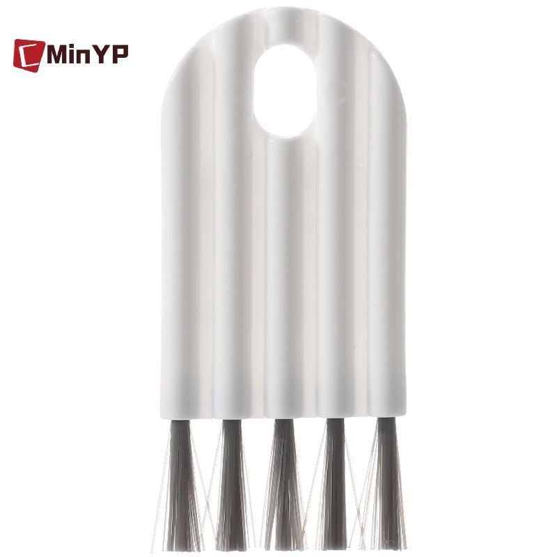 CMinYP Đa Năng Nắp Cốc Bàn Chải Crevice Dụng Cụ Vệ Sinh Treo Tiện Ích Để Vệ Sinh Nhà Tay Cầm Cong Bàn Chải Làm Sạch Vinh Quang