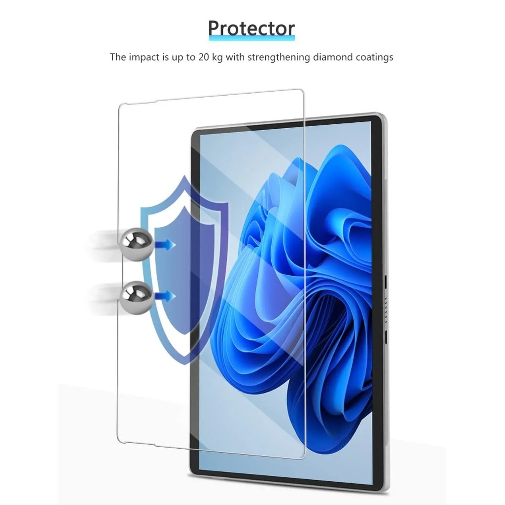 1-2 Chiếc Kính Bảo Vệ Màn Hình Cho Microsoft Surface Pro 12 2025 X 10 11 8 9 7 6 5 4 3 Máy Tính Bảng Kính Cường Lực Bảo Vệ Cho Bề Mặt GO3 GO4 GO GO2 7 7 + 3 4 2 10.8 HD Trong Suốt Phim điện ảnh