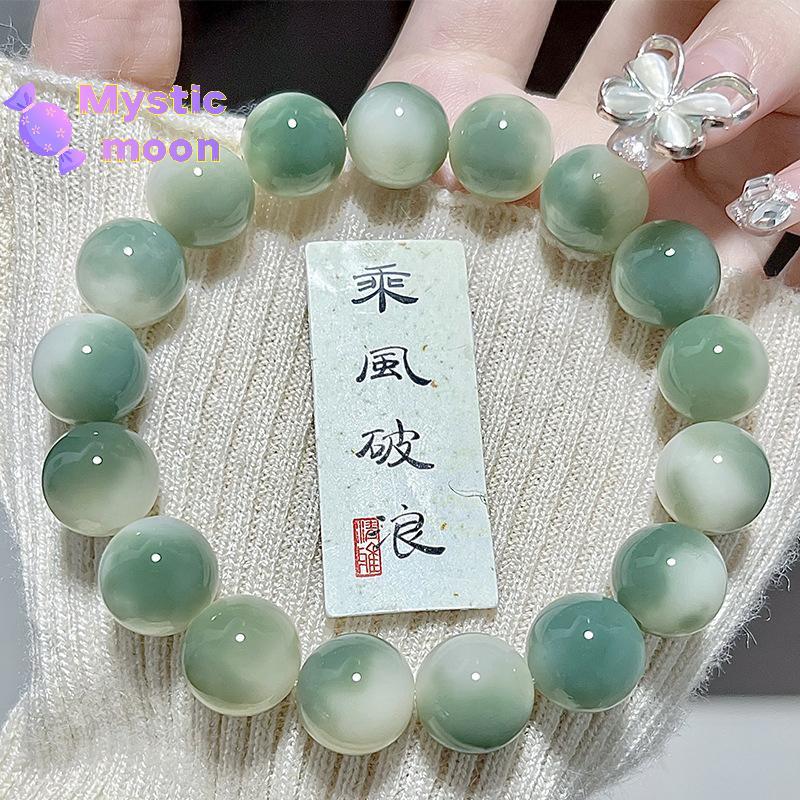 Vòng tay gốc Bồ Đề tự nhiên có hạt tròn, hỗ trợ hồi sức