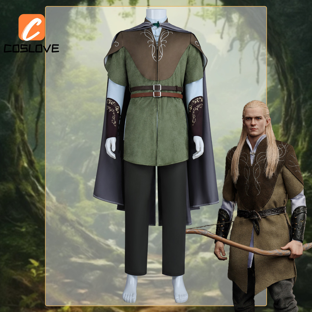 Quần áo cosplay trọn bộ Lord of the RingsElf Male Character - Dành cho người đàn ông yêu tinh