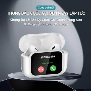 Tai Nghe Thông Minh A11 PRO Kết Nối App Với 26 Chức Năng, Màn hình cảm ứng màu OLED 1,85 inch,Tùy chỉnh hình nền, Chơi trò chơi, Đồng bộ hóa tin nhắn, Chống nước IPX6, Thiết kế tùy chỉnh EQ, Tên Bluetooth tùy chỉnh, Giảm tiếng ồn ANC/ENC