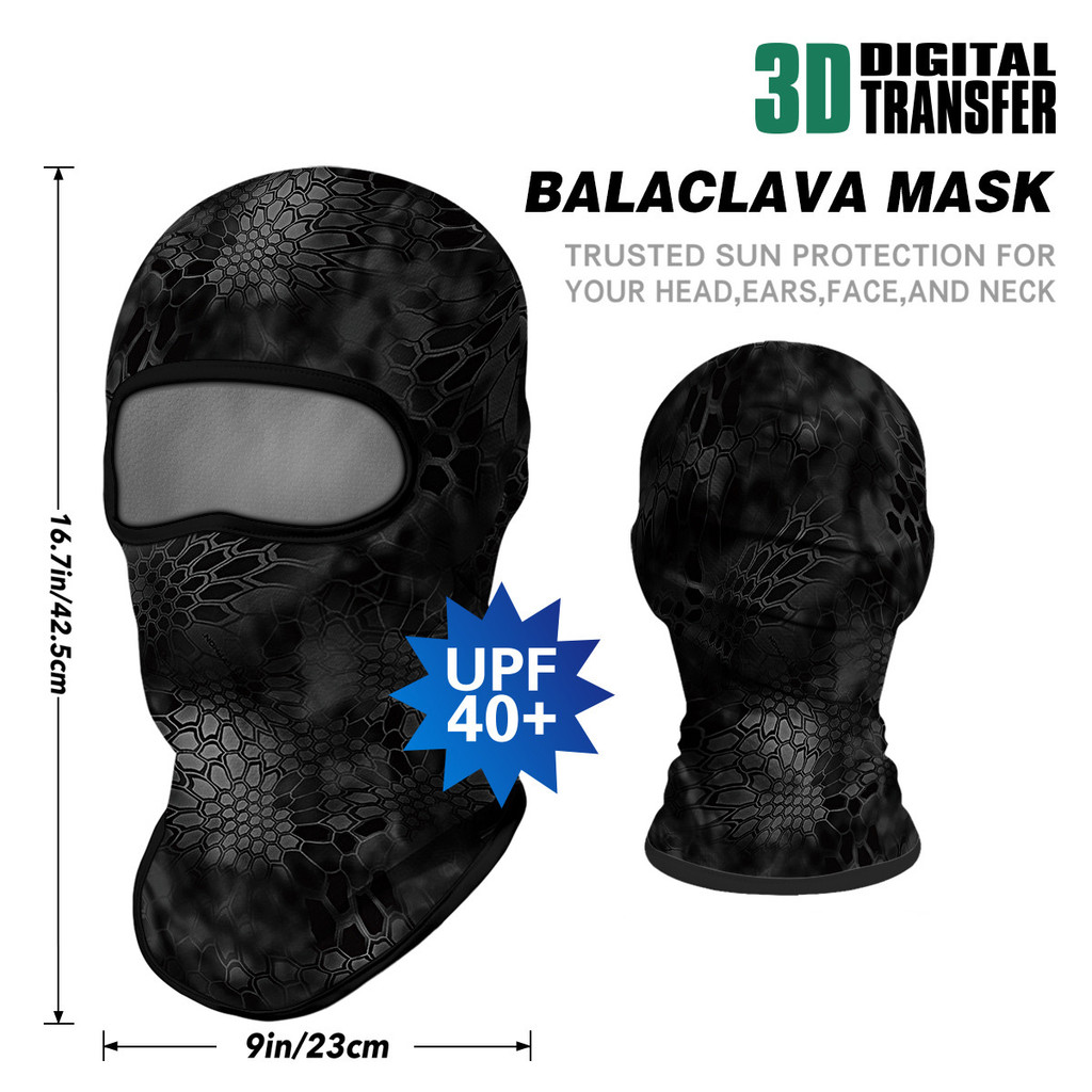 Mặt nạ chống gió kiểu mũ trùm đầu SKULL Balaclava, phù hợp cho thể thao ngoài trời