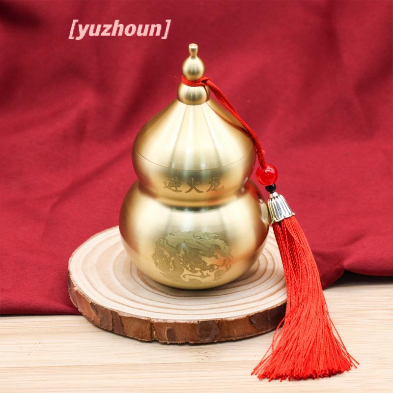 [yuzhoun] Phong Thủy Đồng Trung Quốc Wu Lou Bầu Kho Báu Tượng Trang Trí Nhà Cửa Bàn Kệ Sách Đồ Trang Trí Bảo Vệ Tài Sản