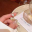 Mắt mèo đá zircon nhẫn nữ thanh lịch, tối giản - Perfect cho quà tặng hoặc xếp chồng