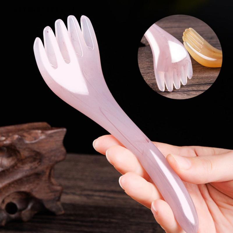 # luckpro # Máy mát xa đầu Da đầu Gua Sha để massage toàn thân Ne Leg Đầu năm móng vuốt Cạo Sti Massage cạo móng vuốt Massage Visage.