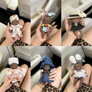 Với Quần Áo Natasha Búp Bê Đen Pinch Âm Nhạc Giải Nén Búp Bê Đen Lòng Bàn Tay Cao Su Giải Nén Dụng Cụ Tiện Dụng Đồ Chơi Giả