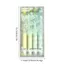 GREA 4 Cái Highlighter, Bút highlight màu Gradient loại ép, Bút đánh dấu mũi đục bền DIY Journaling