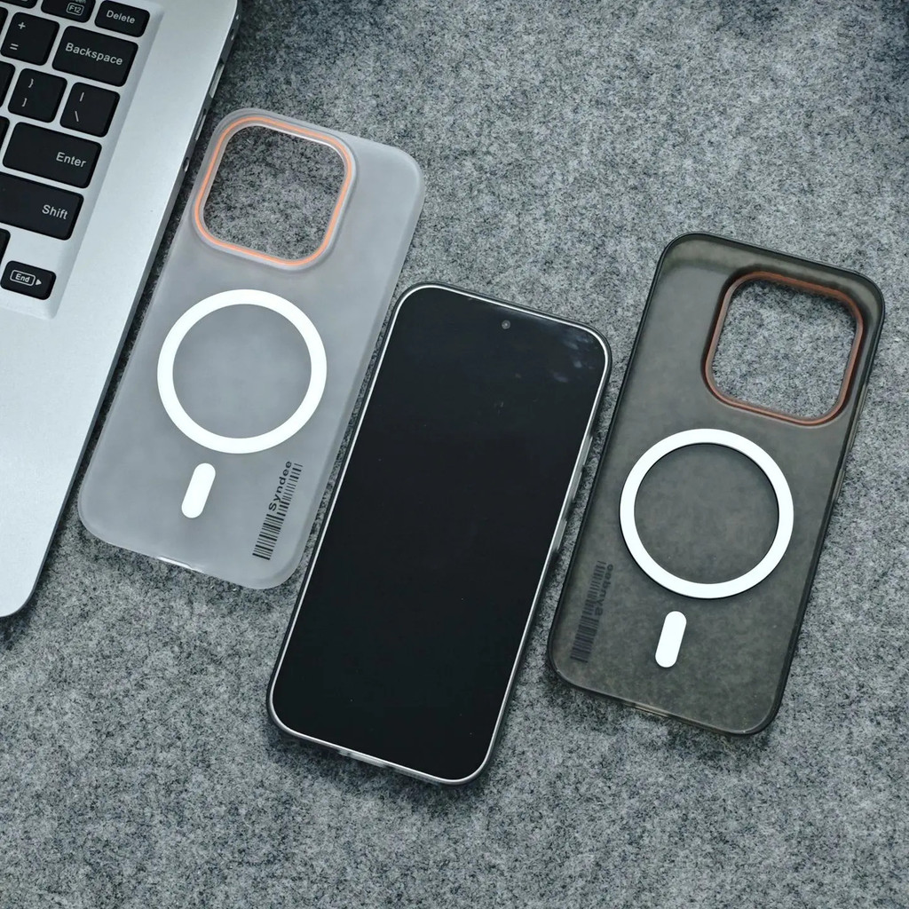 Ốp Lưng Cho Xiaomi17 Pro Max 15T Pro Thời Trang Trong Suốt Matte PC Từ Tính Vỏ Điện Thoại Cho Xiaomi 17 Mi14T Pro Chống Sốc Funda