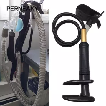 Giá đỡ ống PERNEAKY CPAP, Giá đỡ ống CPAP chống rò rỉ, Máy thở Ống chắc chắn Hỗ trợ móc treo ngưng thở khi ngủ
