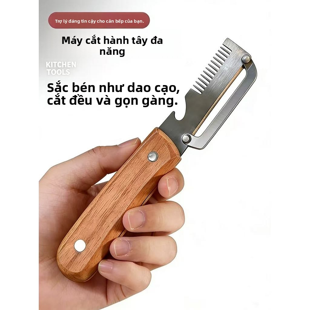 Đa Năng Lột Hành Cắt Lát Dao Nhà Bếp Khoai Tây Lột Dụng Cụ Hộ Gia Đình Planer Hành Xanh Rau Củ Lột Măng Tây Mùa Đông Dưa Planer