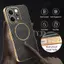 Ốp Lưng Cho Vivo V70 Elite 3D Họa Tiết Da Chống Trơn Trượt Khung Mạ Điện Thoại Chống Rơi Vỏ Bảo Vệ