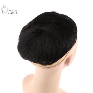 Đầu Tóc Giả Ngắn Cho Nam - Sợi Tổng Hợp, Che Hói Đầu & Tóc Bạc Phong Cách Địa Trung Hải