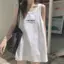 Áo vest nữ dáng rộng không tay, phong cách Mỹlazy summer, trendy