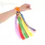 Ge Trẻ Em Cổ Tay Ruy Băng Đội Thể Thao Pompom Cổ Vũ Trận Đấu Lớn Pom Club Đạo Cụ Khiêu Vũ Vòng Tay Đàn Hồi Với Dây Đàn Hồi n