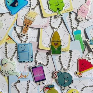 alienandastronaut Gantungan Inanimate Insanity Cute Mini Strap Gantungan Tas