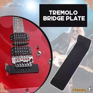 CHEESELY Shredneck TremBlock, Phụ kiện nhạc cụ Nhựa Cầu đàn guitar điện Shim Pad, Dụng cụ thay thế cầu đàn guitar điện bền chuyên nghiệp