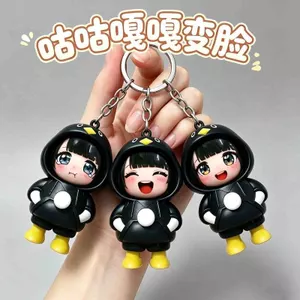 Guguga Thay Đổi Mặt Đồ Chơi Búp Bê Dễ Thương Vui Nhộn Móc Khóa Hợp Thời Trang Chơi Hoạt Hình Đồ Trang Trí Sáng Tạo Đồ Chơi Trẻ Em 4.18