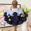 Preppy Phong Cách Chó Nước Bọt Khăn Chó Nhỏ Thú Cưng Mèo Yếm Phụ Kiện Dễ Thương Yếm Ảnh Trang Trí Đạo Cụ Mèo cosplay