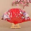 Quạt Vải Lụa Phnom Penh Quạt Gấp Cổ Trang Phục Cổ Hanfu Fan Sinh Viên Mang Theo Nhựa Khiêu Vũ Gấp Quạt 260419