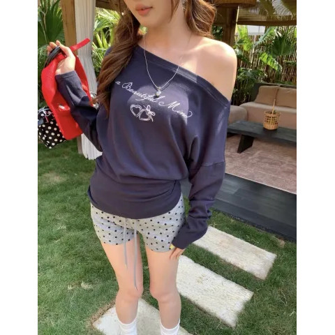 quần short American Polka Dot 2026 Summer Casual Drawstring Yoga Beach