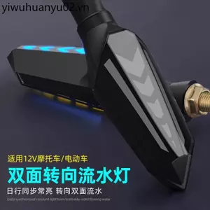 Xe Máy Chạy Nước Bật Tín Hiệu Xe Điện Sửa Đổi Phụ Kiện LED Bật Tín Hiệu Địa Hình Xe Horizon Đường Phố Thể Thao Đèn Xe