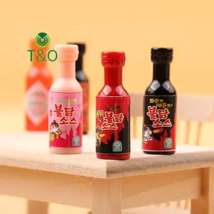 10 Chiếc Nhà Búp Bê Thu Nhỏ Gia Vị Nhà Bếp Thổ Nhĩ Kỳ Mẫu Nước Sốt Mì Cho Phụ Kiện Nhà Búp Bê Trang Trí [Mới]