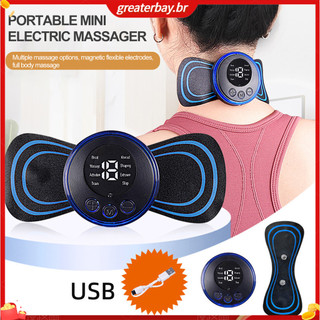 [Mới] Máy mát xa toàn thân bằng silicon Thiết bị giảm đau cổ và lưng Máy mát xa cơ Mini cầm tay để giảm đau và thư giãn 19 tốc độ 8 chế độ Thiết bị chăm sóc cổ thắt lưng Văn phòng tại nhà