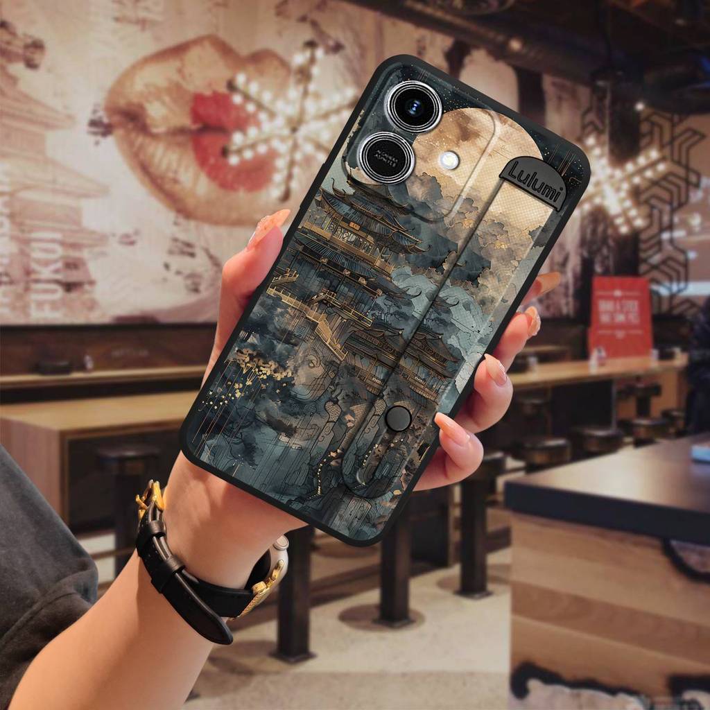 Chân Đế Silicon Ốp lưng Honor Play10 4G Vỏ Điện Thoại Chống Thấm Nước Vỏ Di Động Bền Chống Va Đập Tranh Bảo Vệ Giá Đỡ Điện Thoại Nam Tính Mềm Ốp Lưng