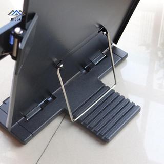 Giá đỡ giấy ELBBKG Giá đỡ tài liệu với 7 vị trí có thể điều chỉnh Giá đỡ giấy cho bàn làm việc khi gõ để đọc chữ A4, sách, biên nhận, bản nhạc, sách giáo khoa mới