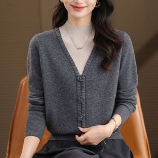 Dệt Kim Áo Len Thu Đông Cho Nữ, Cổ Cao Form Ôm Body Phong Cách Mới