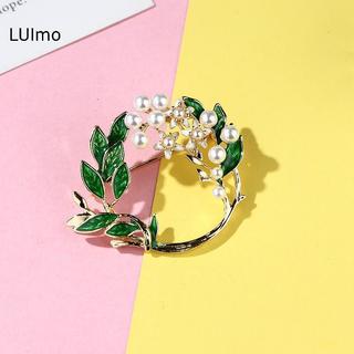 LUImo - Trâm Cài Hoa Gardenia Giả Ngọc Trai Phong Cách Sang Trọng và Đơn Giản