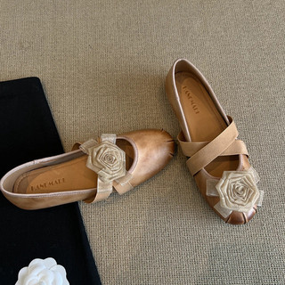 Giày Ballet Hoa Camellia