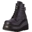 Phong Cách Mỹ 43 Kích Thước Phong Cách Gothic Dày Giày Bốt Xe Máy Rider Boots Nhưng Chiều Dài Đầu Gối Ôm Hơn Nhìn Cao Giày Bốt Nam Nữ Cùng Phong Cách