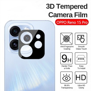 Phim bảo vệ ống kính máy ảnh 3D cho Oppo Reno 15 Pro Max F 15Promax 15F 1 5 Reno15 Pro Reno15Pro Max Reno15ProMax Reno15 F Reno15F 2025 Kính cường lực Full Cover Phim bảo vệ