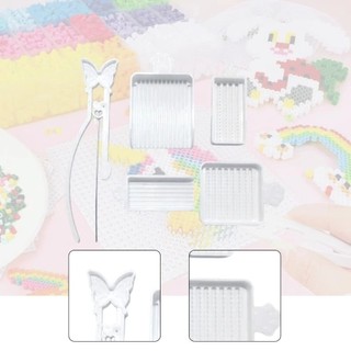 COZYNEST Bộ 3/4/5 Khay Chọn Cầu Chì 2.6mm, Dụng Cụ DIY Hạt Nhựa Perler Cầm Tay, Kèm Nhíp Kim Đơn