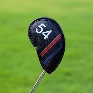 YONDR Golf Wedge Cover, Da PU 48 50 52 54 Độ Sand Wedge Headcover, Universal 56 58 60 Độ Angle Club Big Number Golf Club Cover Nam và Nữ