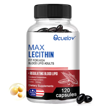 Thực phẩm bổ sung Lecithin Bcuelov - Giảm cholesterol, thúc đẩy lượng lipid máu khỏe mạnh và sức khỏe tim mạch