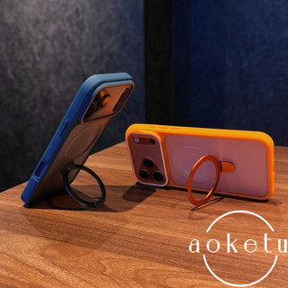 Ốp điện thoại khung màu tương phản sang trọng khung cửa sổ lớn từ tính phù hợp cho iPhone 13 14 15 16 17 Pro Max bao gồm tất cả vỏ chống rơi mờ