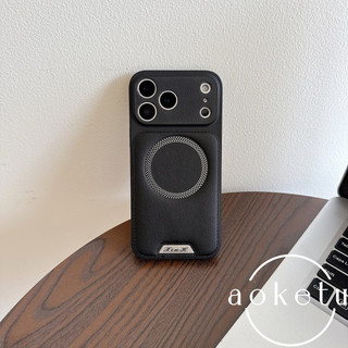 Bao da mùa thu đông thay đổi tức thì 17 hộp hút từ tính thích hợp cho vỏ điện thoại Apple 17promax 16 / 15 / 14 / 13 / 12 bao gồm tất cả vỏ chống rơi