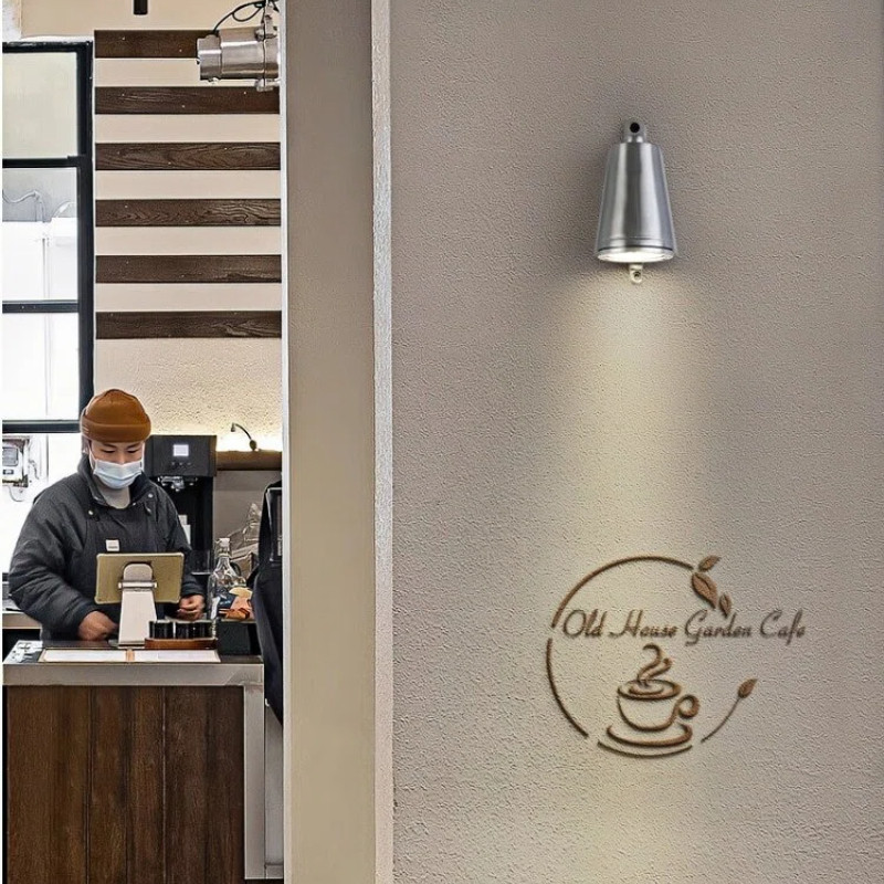 Đèn tường chống nước ngoài trời, Đèn tường Led nhôm cổ điển phong cách công nghiệp, Sân, Khách sạn, Chiếu sáng trang trí trong nhà / ngoài trời