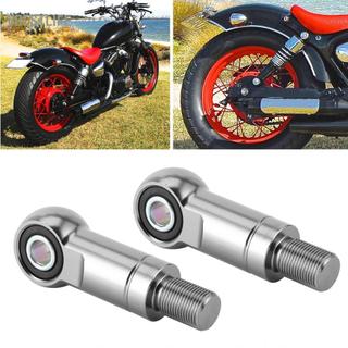 VBESTLIFE Fydun Cặp lỗ 10mm Bộ giảm xóc không khí phía sau xe máy Tăng chiều cao cho xe địa hình Off? Đường (Đen 75mm/3in)